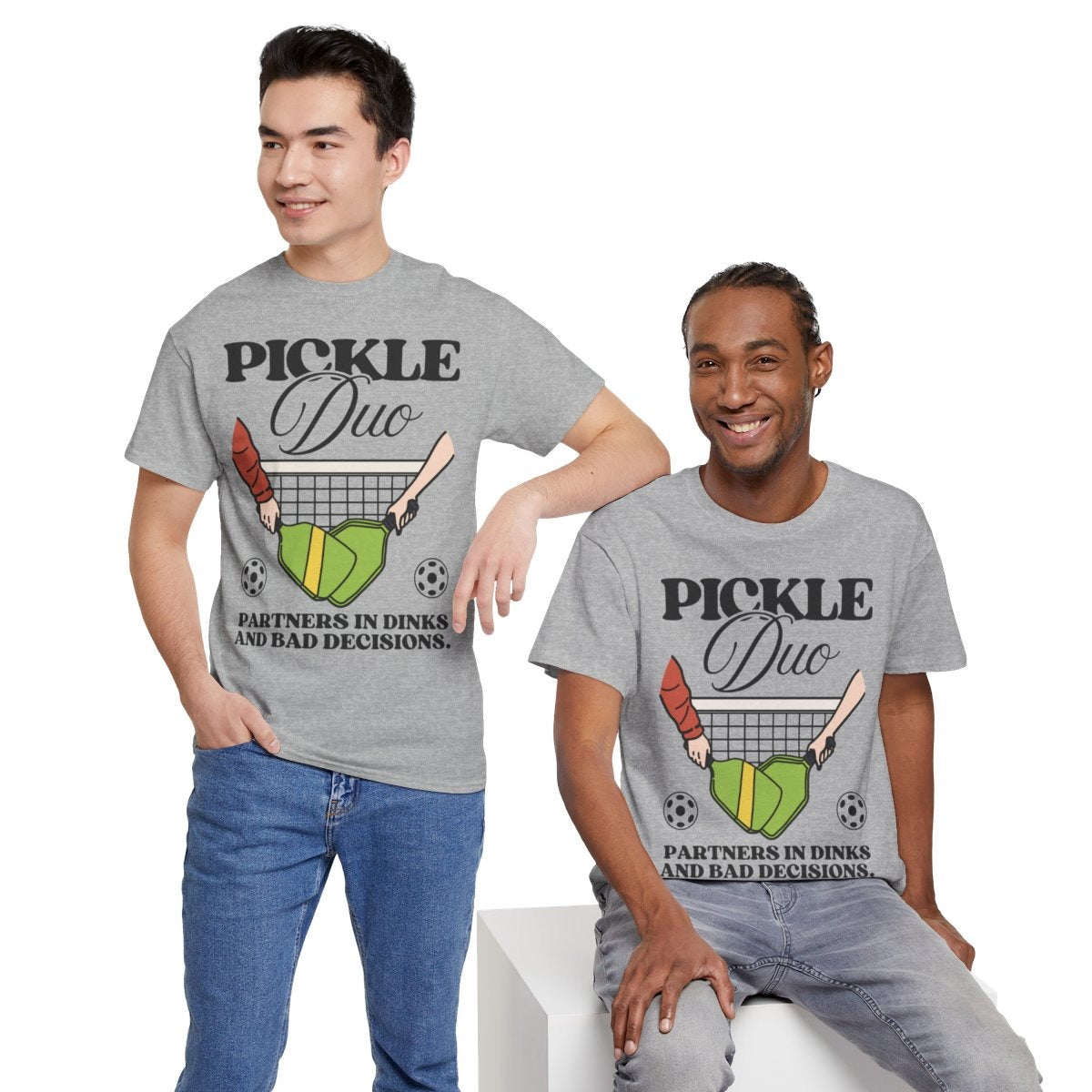 PICKLE DUO - Pickleball (Basic Tee)