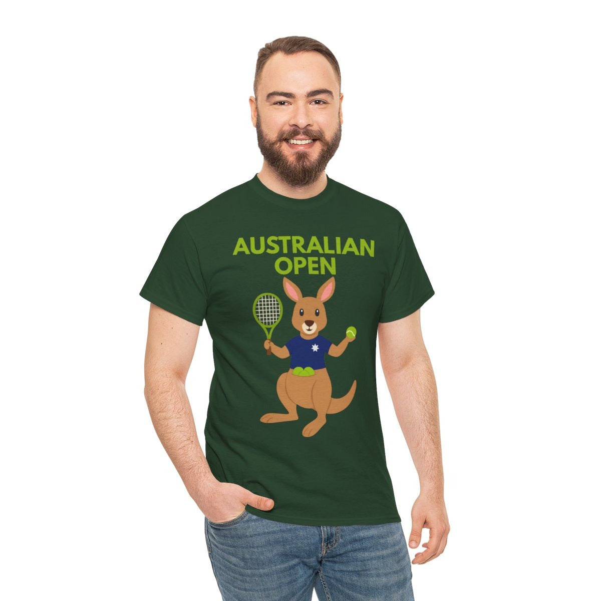AUSTRALIAN OPEN 2 - Tennis (Basic Tee)