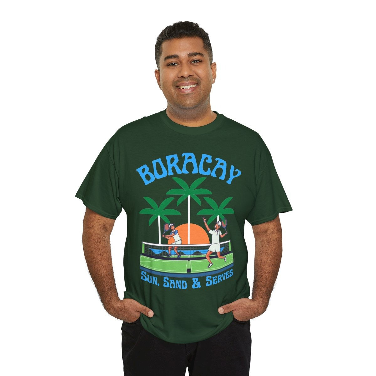 BORACAY TENNIS CLUB - Tennis (Basic Tee)