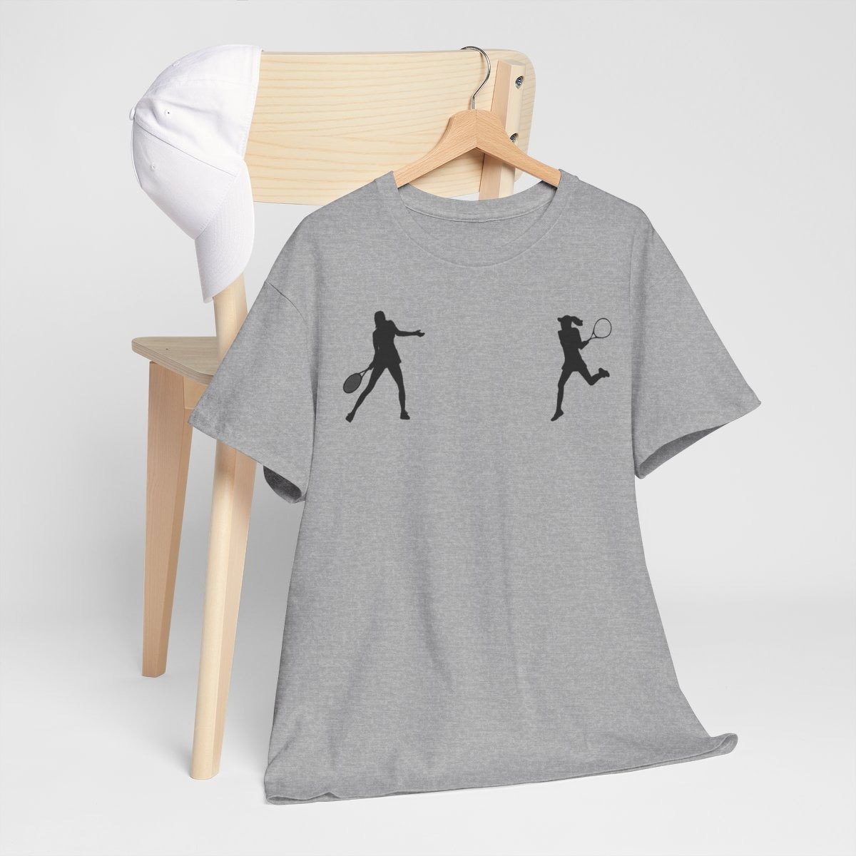 WOMENS DOUBLES - Tennis (Basic Tee)