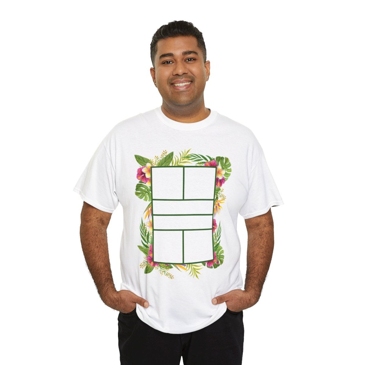 PICKLEBALL TROPICAL - Pickleball (Basic Tee)
