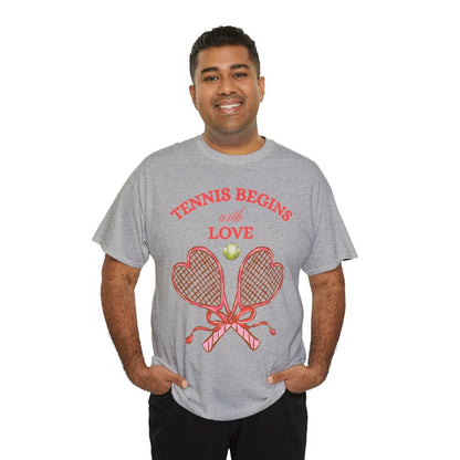 TENNIS LOVE - Tennis (Basic Tee)