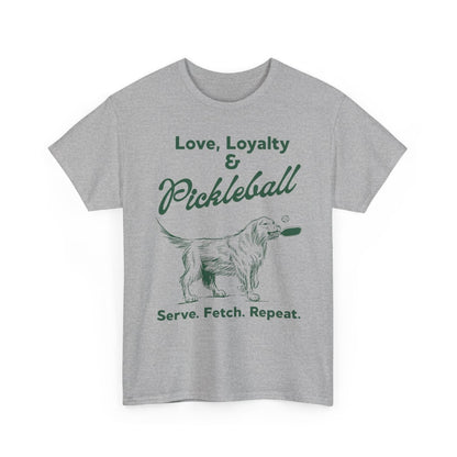 PADDLE & PAWS - Pickleball (Basic Tee)