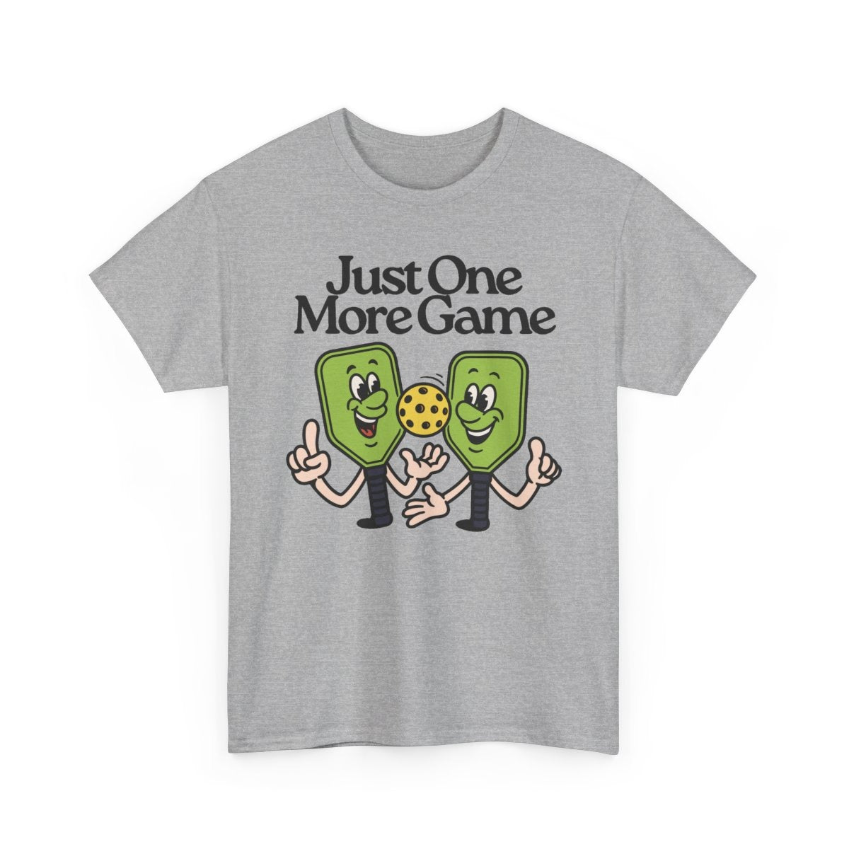 JUST ONE MORE GAME - Pickleball (Basic Tee)