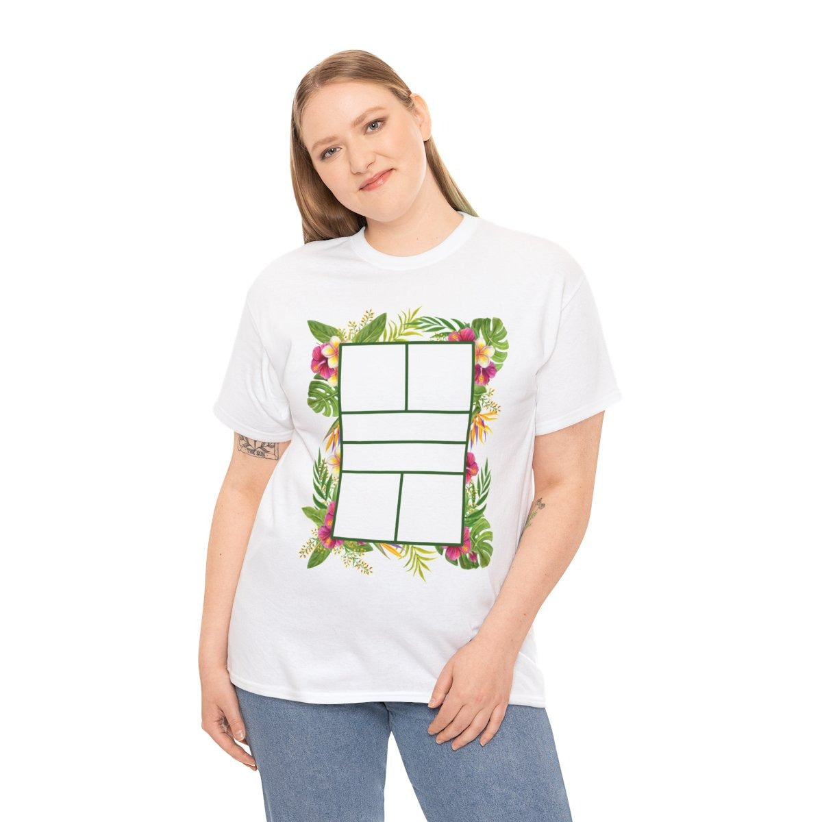 PICKLEBALL TROPICAL - Pickleball (Basic Tee)