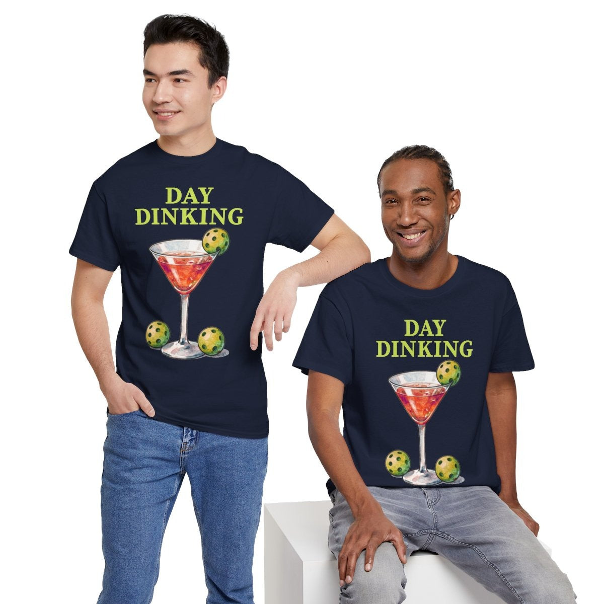 DAY DINKING - Pickleball (Basic Tee)