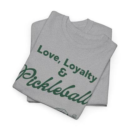 PADDLE & PAWS - Pickleball (Basic Tee)