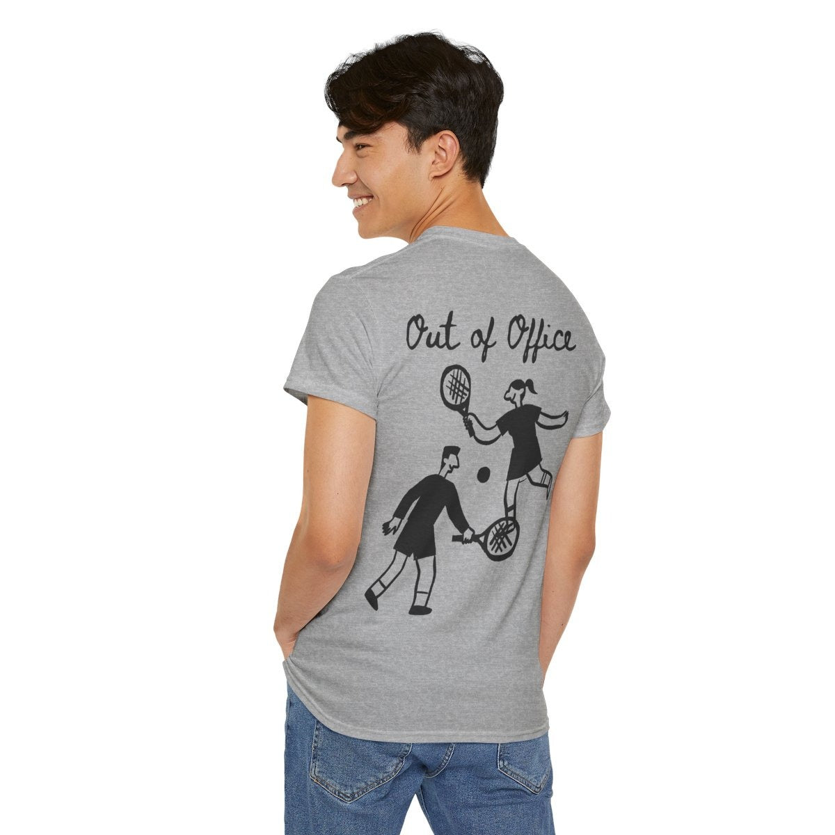 OUT OF OFFICE - Tennis (Basic Tee)