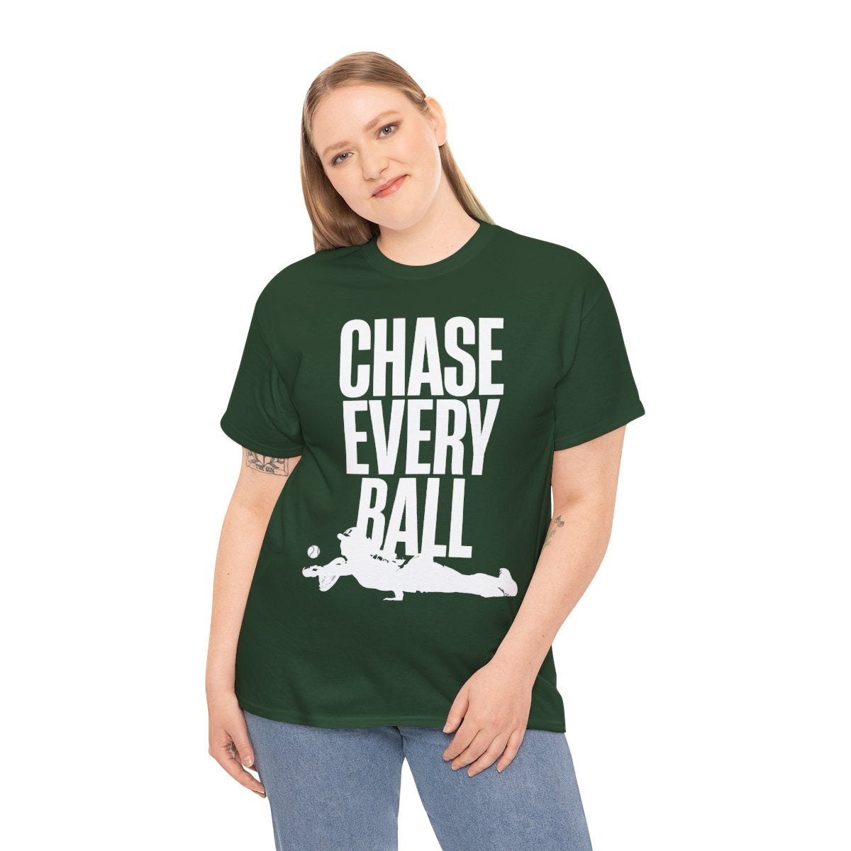CHASE EVERY BALL - Tennis (Basic Tee)