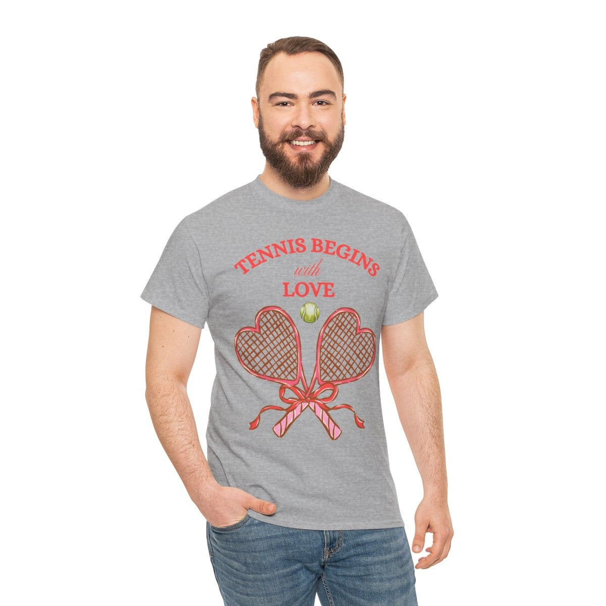 TENNIS LOVE - Tennis (Basic Tee)