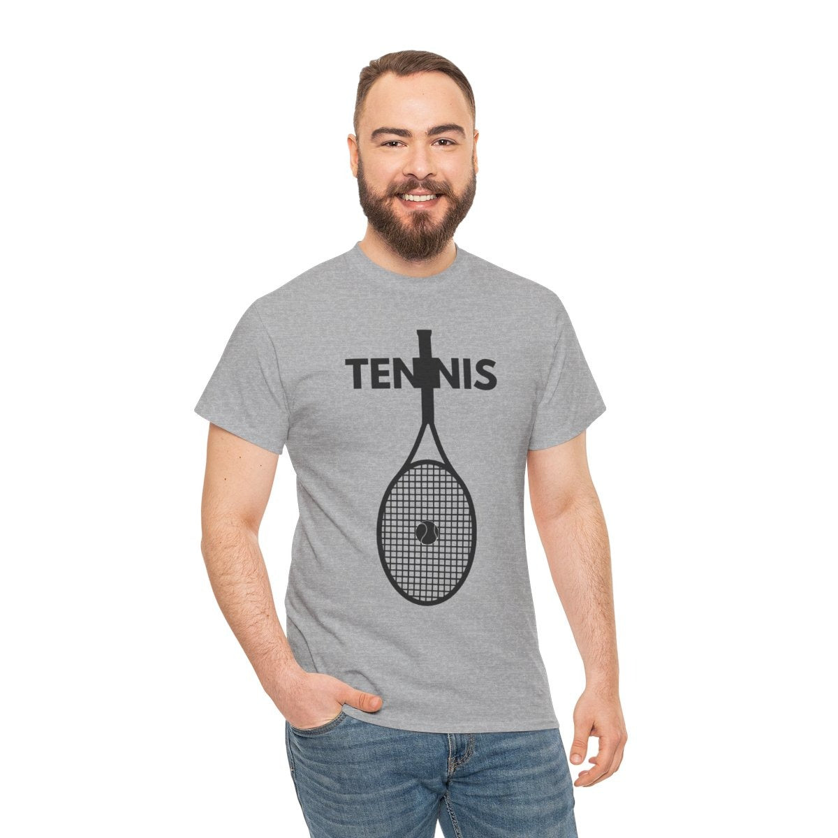 COURT BOUND - Tennis (Basic Tee)