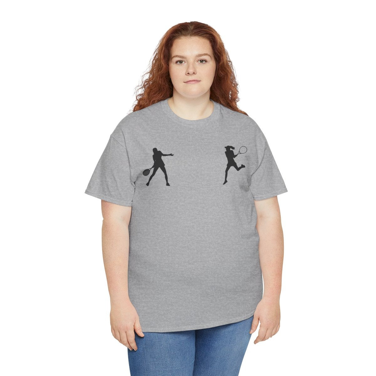 WOMENS DOUBLES - Tennis (Basic Tee)