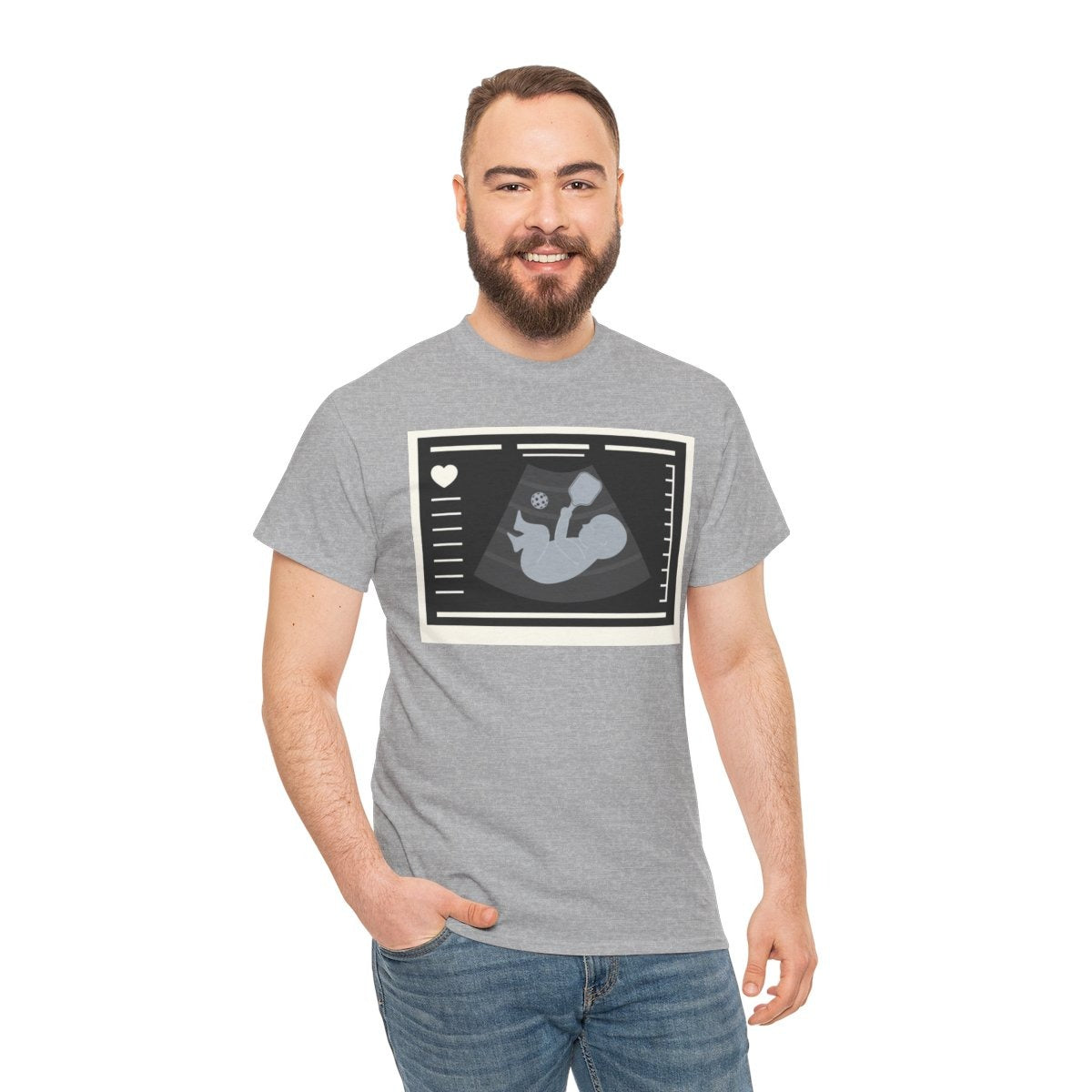BORN TO DINK - Pickleball (Basic Tee)