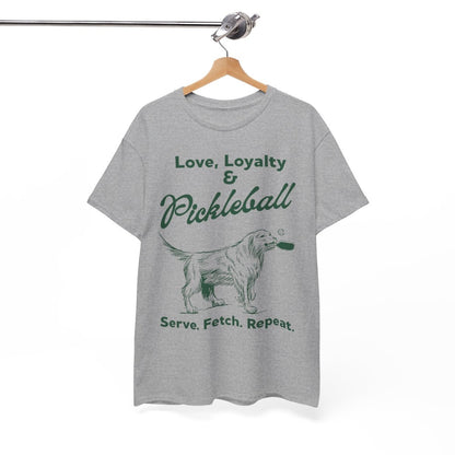 PADDLE & PAWS - Pickleball (Basic Tee)