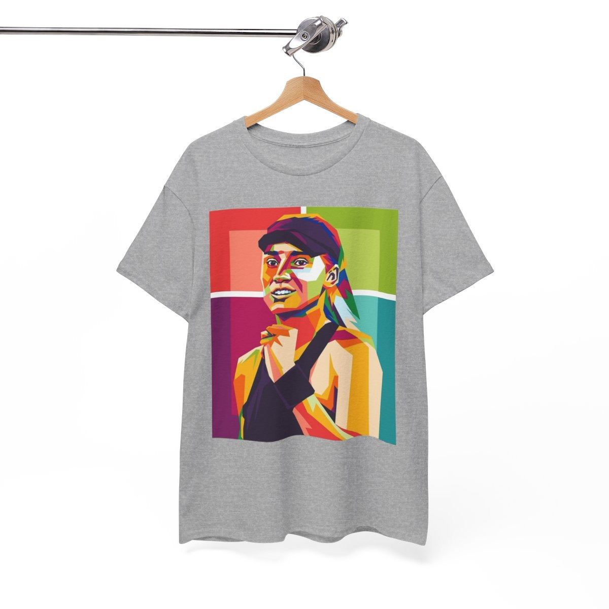 ELENA RYBAKINA 1 - Tennis (Basic Tee)