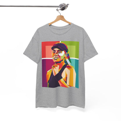 ELENA RYBAKINA 1 - Tennis (Basic Tee)