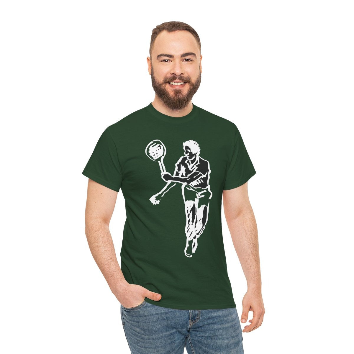 DEEP SHOT - Tennis (Basic Tee)