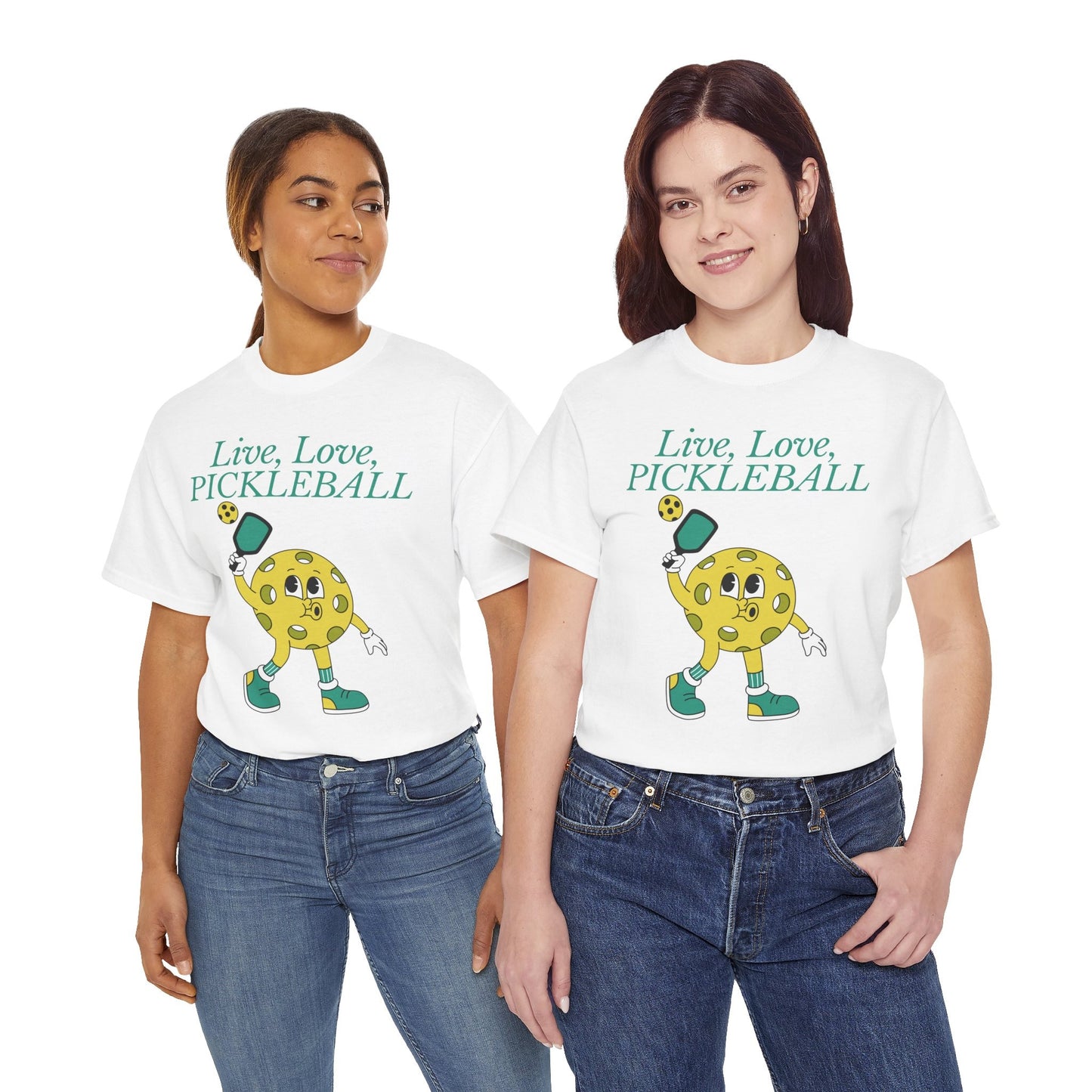 LIVE LOVE PICKLEBALL - Pickleball (Basic Tee)