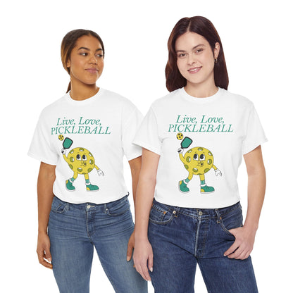 LIVE LOVE PICKLEBALL - Pickleball (Basic Tee)