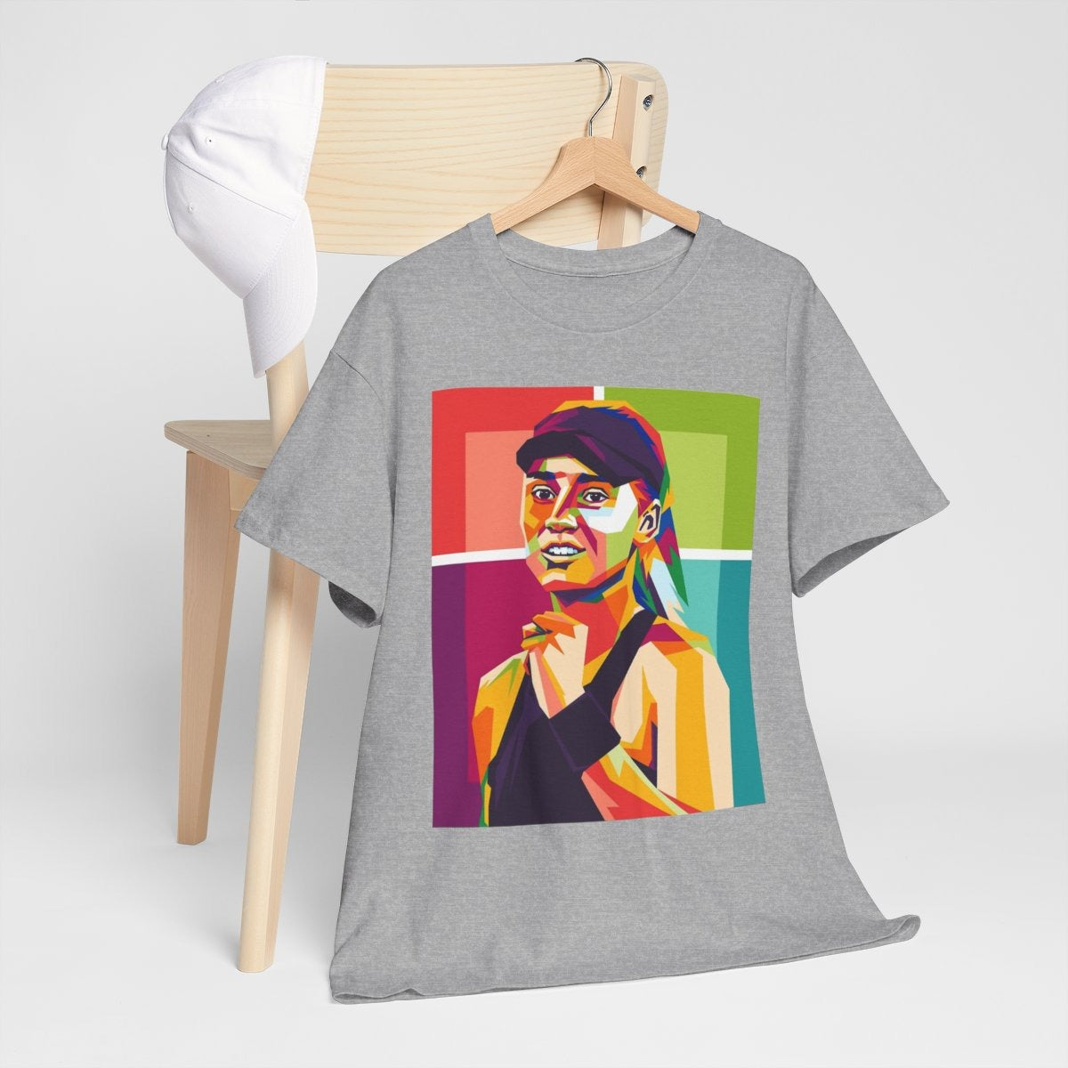 ELENA RYBAKINA 1 - Tennis (Basic Tee)