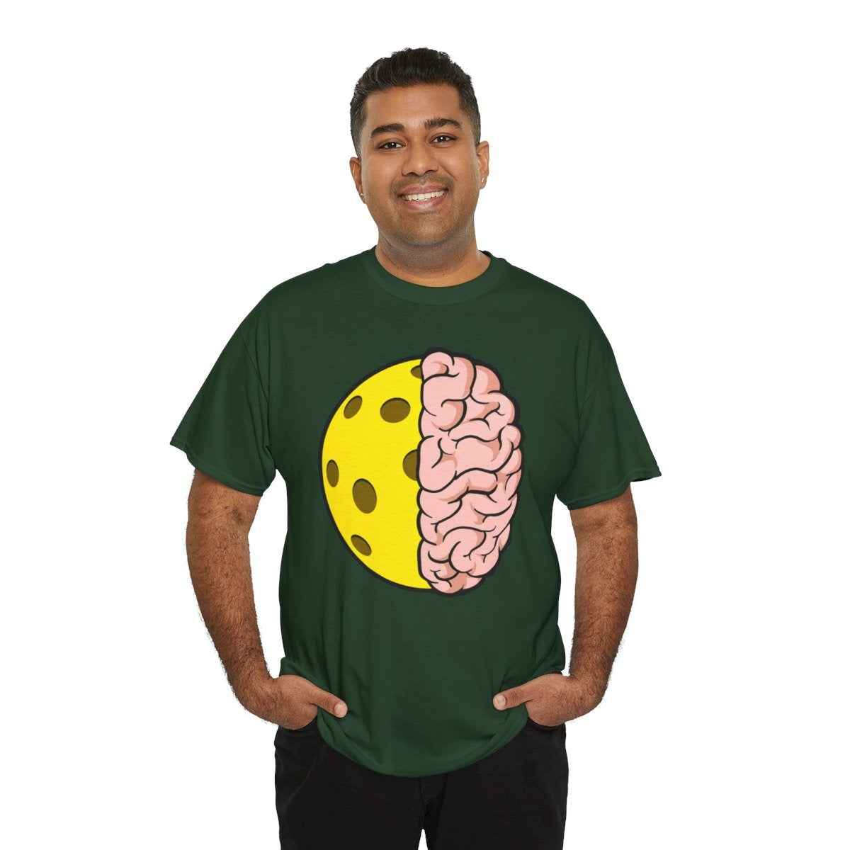 PICKLEBALL BRAIN - Pickleball (Basic Tee)