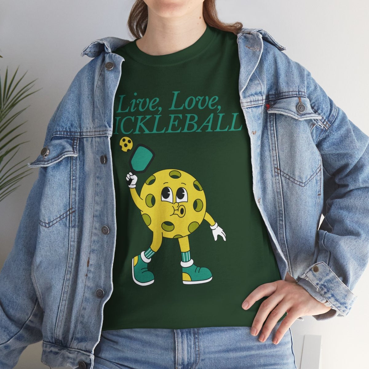 LIVE LOVE PICKLEBALL - Pickleball (Basic Tee)
