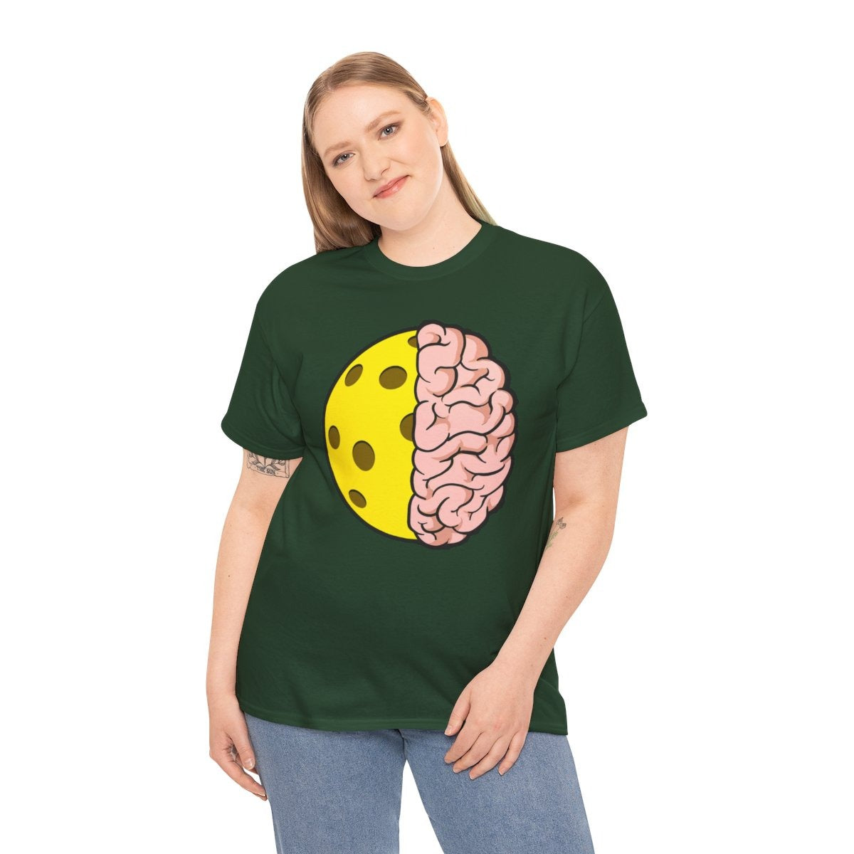 PICKLEBALL BRAIN - Pickleball (Basic Tee)