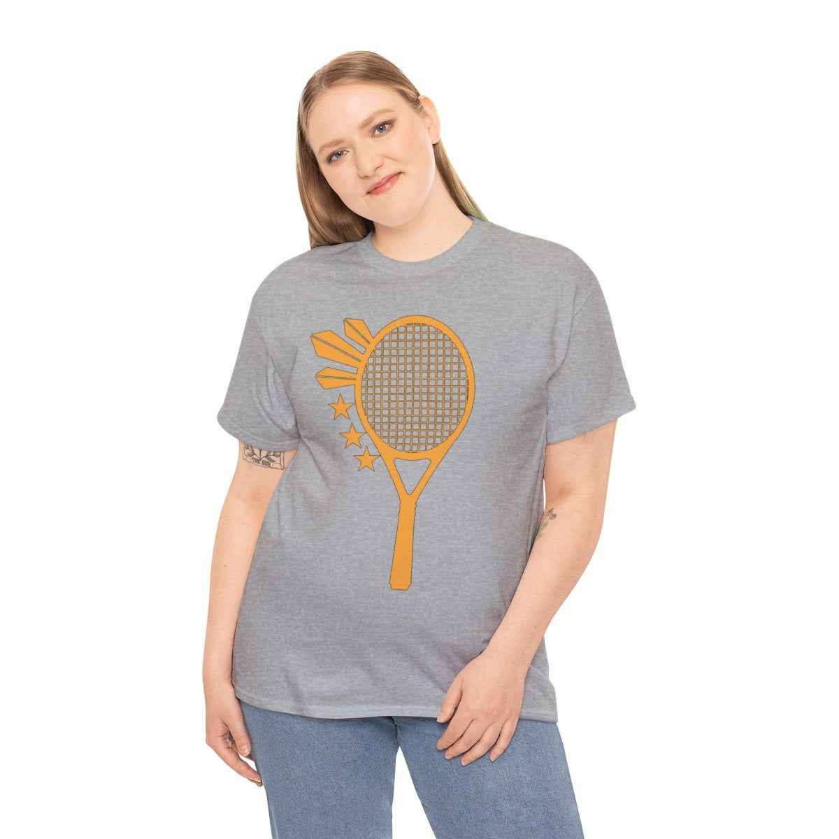 3 STARS & SUN - Tennis (Basic Tee)