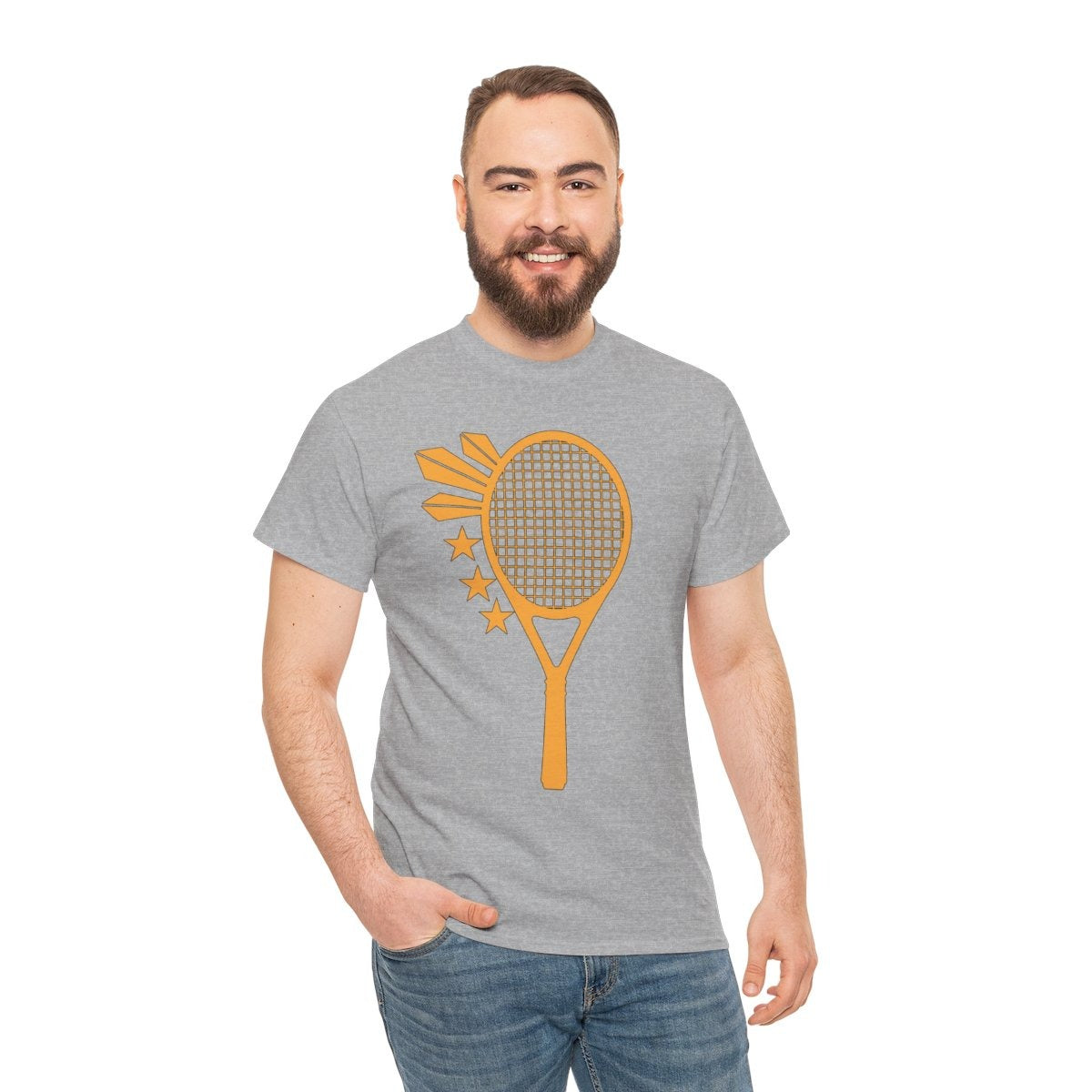 3 STARS & SUN - Tennis (Basic Tee)
