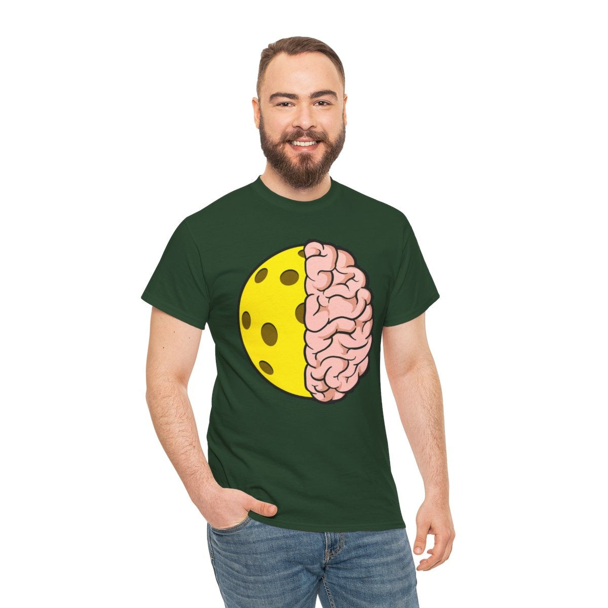 PICKLEBALL BRAIN - Pickleball (Basic Tee)