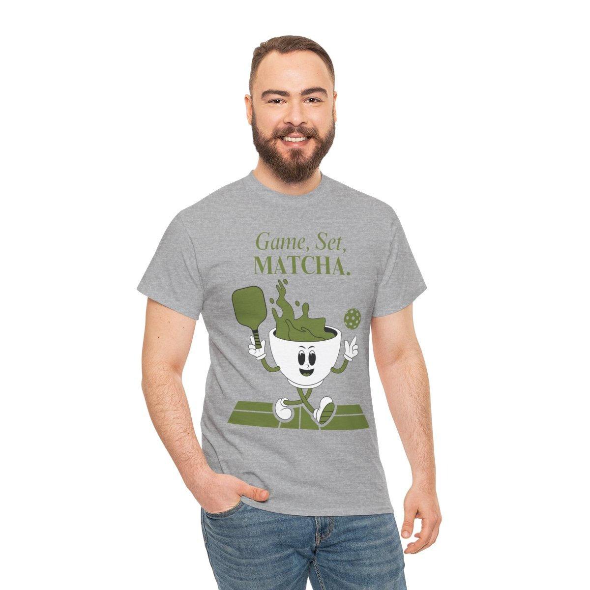 GAME, SET, MATCHA - Pickleball (Basic Tee)