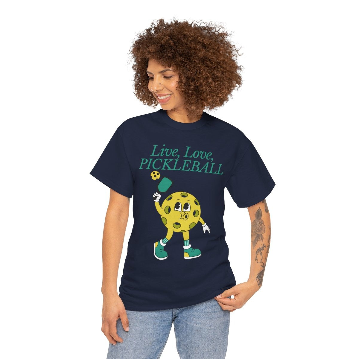 LIVE LOVE PICKLEBALL - Pickleball (Basic Tee)