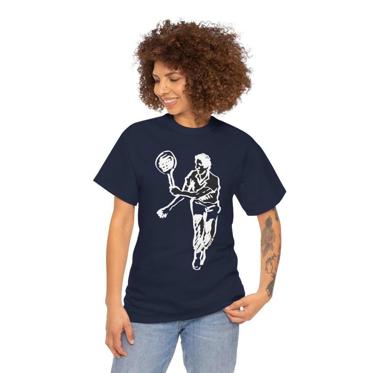 DEEP SHOT - Tennis (Basic Tee)