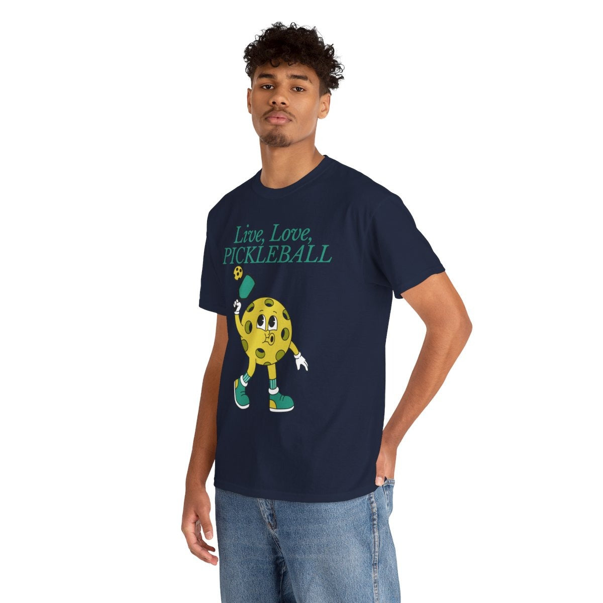 LIVE LOVE PICKLEBALL - Pickleball (Basic Tee)