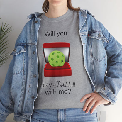 WILL YOU? - Pickleball (Basic Tee)