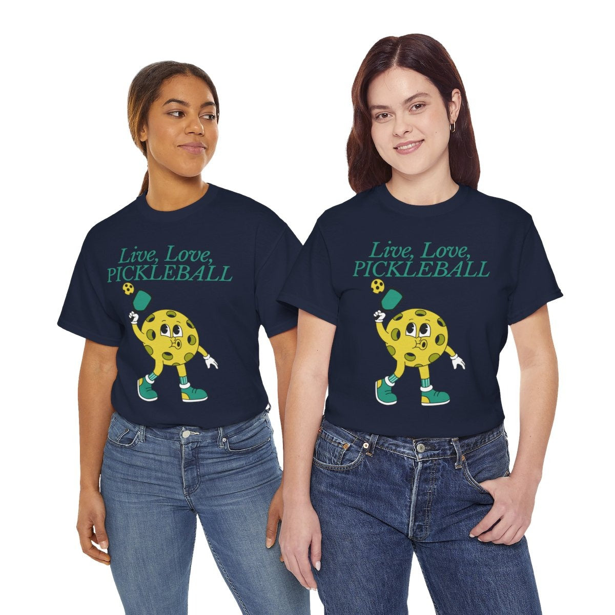 LIVE LOVE PICKLEBALL - Pickleball (Basic Tee)