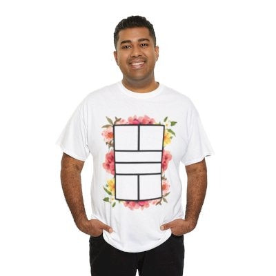PICKLEBALL FLORAL - Pickleball (Basic Tee)