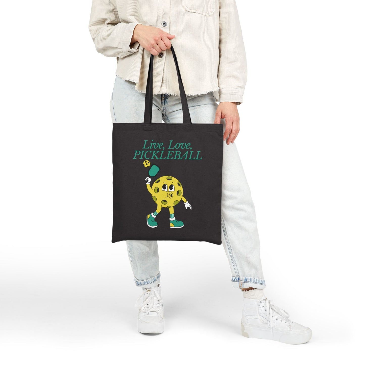 LIVE LOVE PICKLEBALL - Pickleball (Tote Bag)
