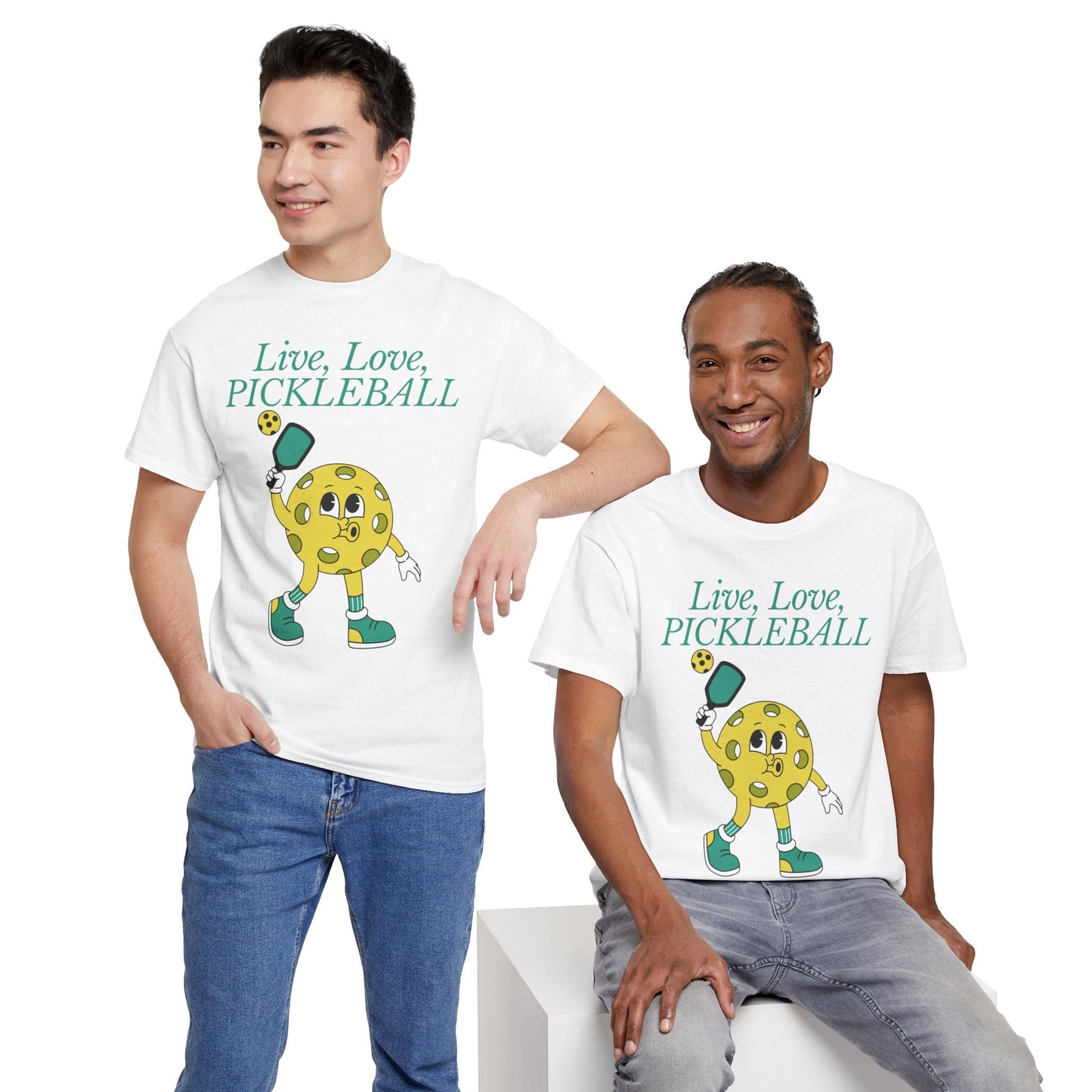 LIVE LOVE PICKLEBALL - Pickleball (Basic Tee)