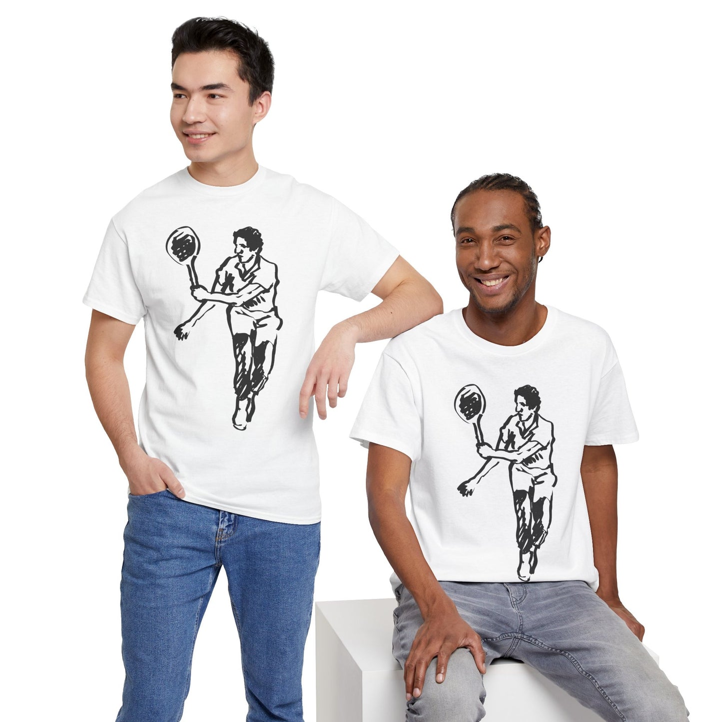 DEEP SHOT - Tennis (Basic Tee)