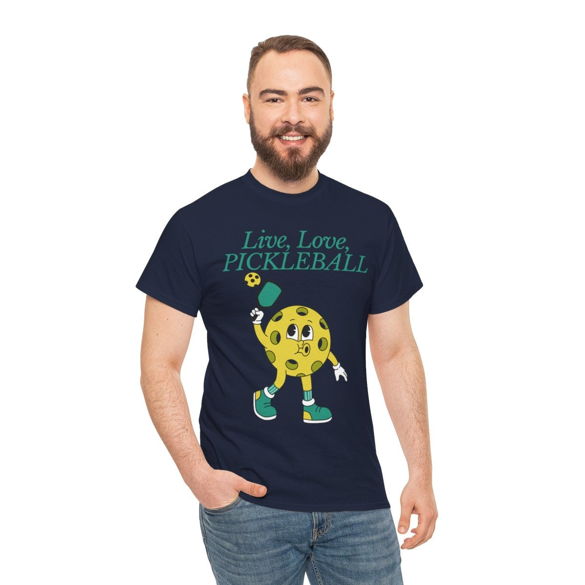 LIVE LOVE PICKLEBALL - Pickleball (Basic Tee)
