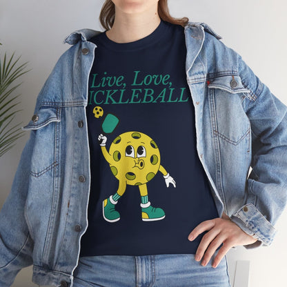 LIVE LOVE PICKLEBALL - Pickleball (Basic Tee)