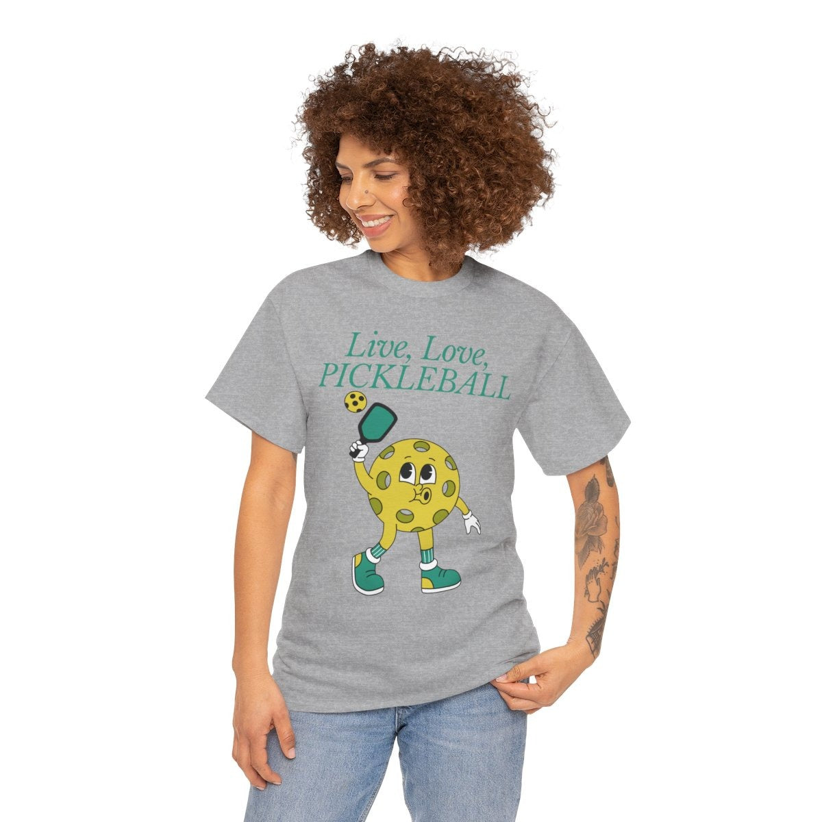 LIVE LOVE PICKLEBALL - Pickleball (Basic Tee)