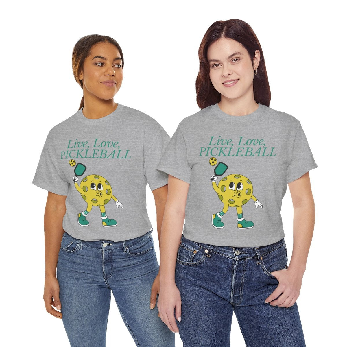LIVE LOVE PICKLEBALL - Pickleball (Basic Tee)