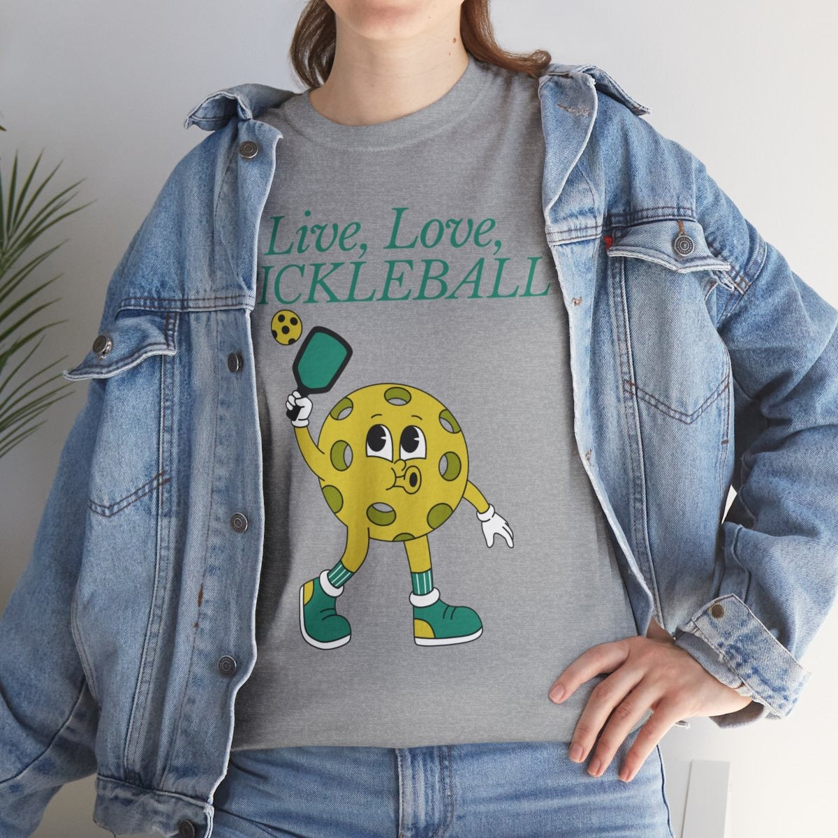 LIVE LOVE PICKLEBALL - Pickleball (Basic Tee)