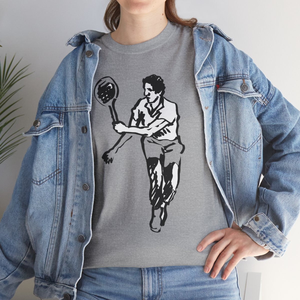 DEEP SHOT - Tennis (Basic Tee)