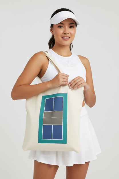 PICKLEBALL COURT 4 - Pickleball (Tote Bag)