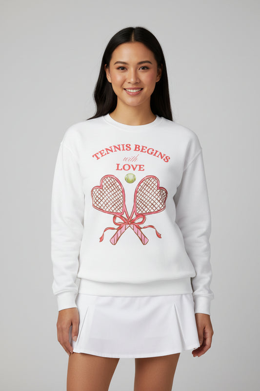 TENNIS LOVE - Tennis (Sweatshirt)