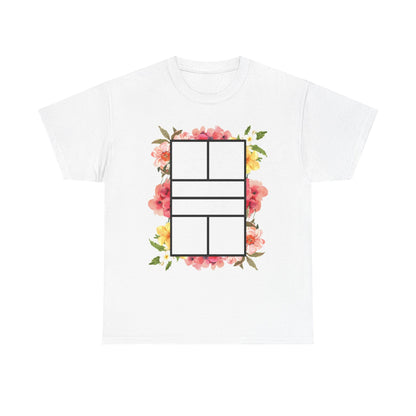 PICKLEBALL FLORAL - Pickleball (Basic Tee)