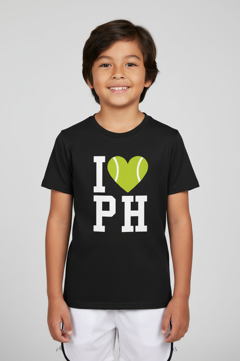 I HEART PH - Tennis (Kids Tee)